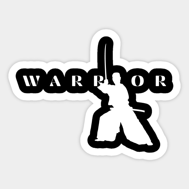 Tai Chi Warrior Sticker by MyUniqueTee